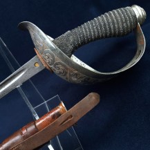 British WW1 1912 Pattern Cavalry Officers Sword 2nd Lt Frank DArcy Blofeld, 2nd Life Guards 8